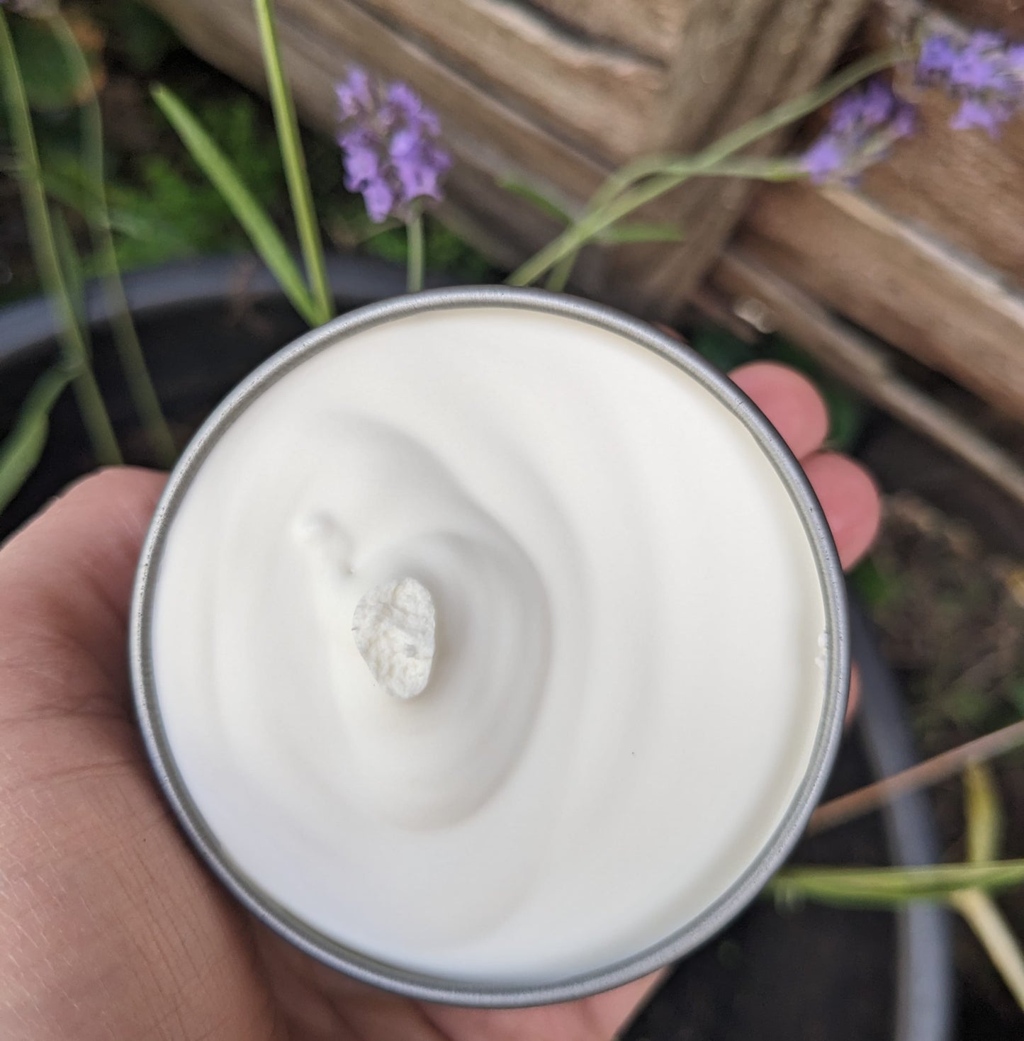 Mango butter, jojoba + coconut oil organic lip and body butter. Essential oil choice. Handmade vegan & plastic free moisturiser. Zero waste