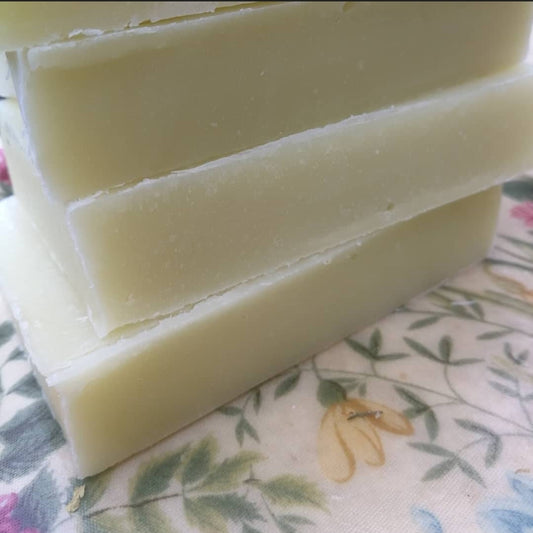 Eucalyptus handmade natural solid soap. Natural shampoo bar. Cold processed, organic, vegan, palm oil and plastic free.  Zero Waste. Artisan