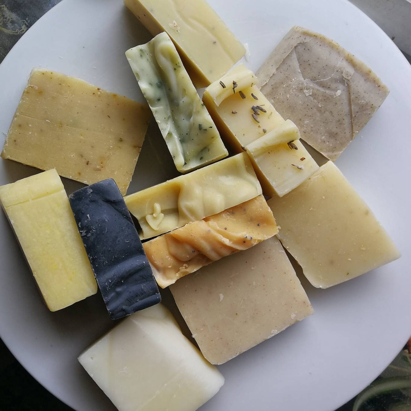 Organic, handmade natural soap and shampoo. Palm oil & plastic free, cold process solid soap bar. Zero Waste. Vegan. Artisan. Choose four.