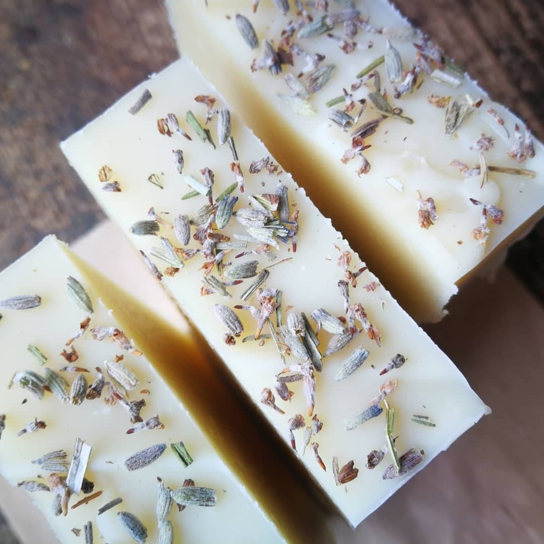 Lavender & Patchouli 120gram+ handmade natural soap. Natural shampoo. Cold processed solid bar. Organic, vegan, palm oil and plastic free