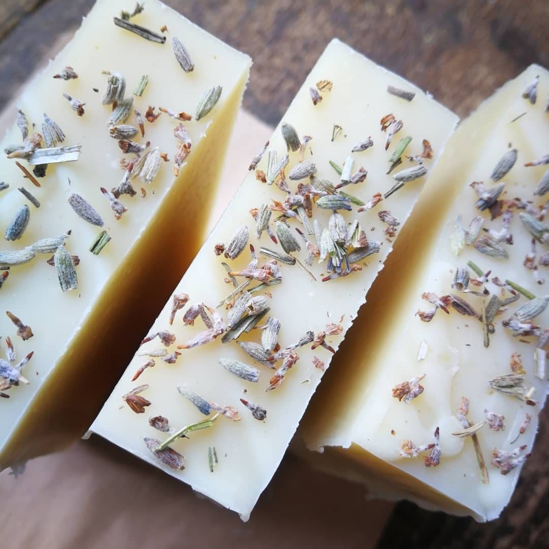 Lavender & Patchouli 120gram+ handmade natural soap. Natural shampoo. Cold processed solid bar. Organic, vegan, palm oil and plastic free