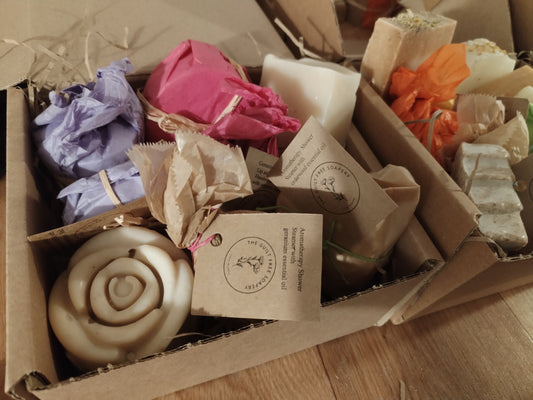 Half price seconds, imperfect soap plus body butter and bath bombs/shower steamers ✨