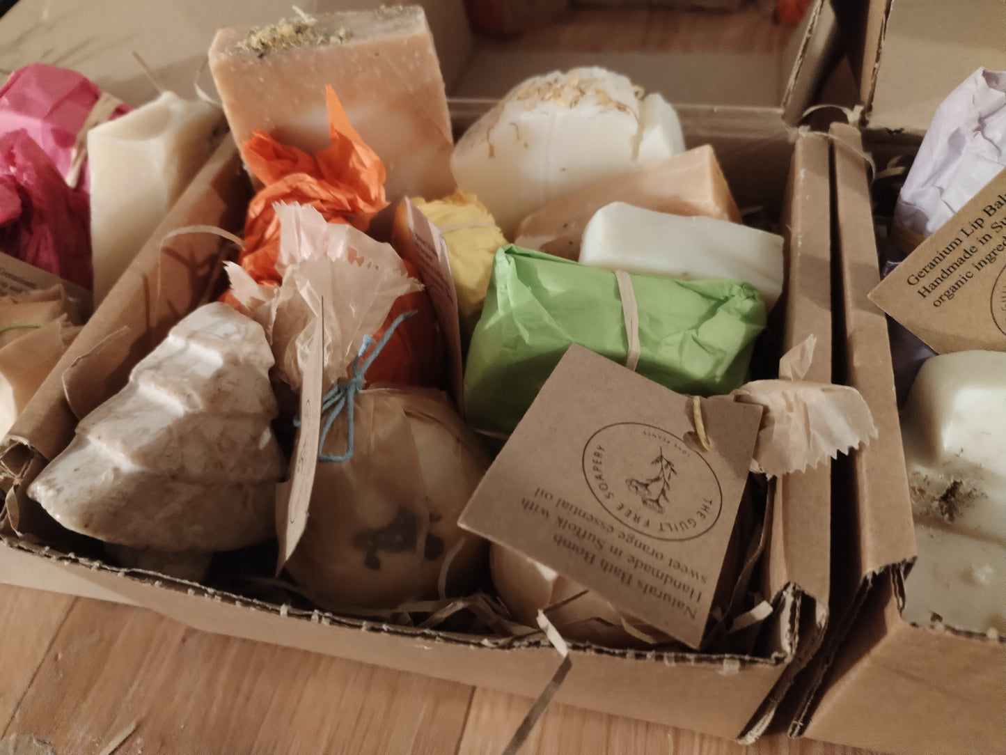 Half price seconds, imperfect soap plus body butter and bath bombs/shower steamers ✨