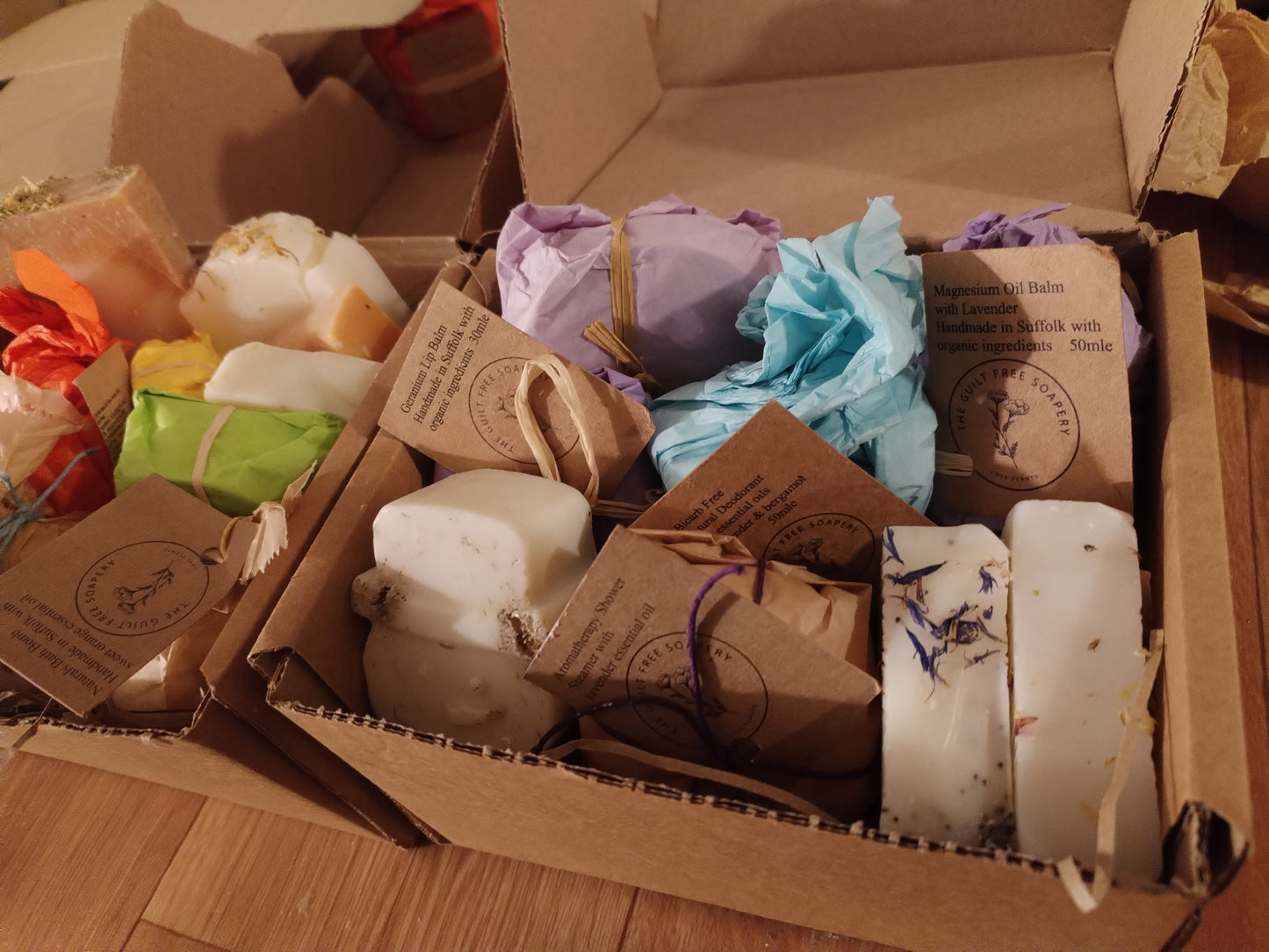 Half price seconds, imperfect soap plus body butter and bath bombs/shower steamers ✨