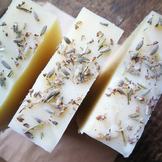 Lavender & Patchouli 120gram+ handmade natural soap. Natural shampoo. Cold processed solid bar. Organic, vegan, palm oil and plastic free